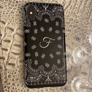 Bandana print iPhone X/XS case